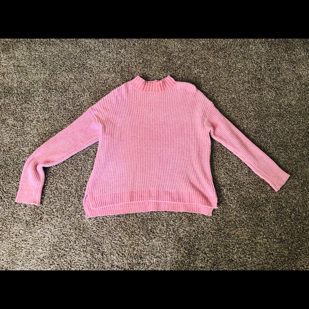 Baby pink sweater